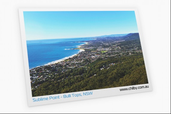 Postcard of Sublime Point Lookout